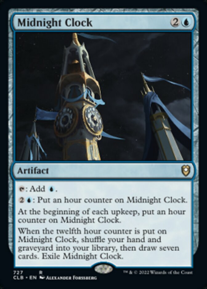 Midnight Clock [Commander Legends: Battle for Baldur's Gate] | Black Swamp Games