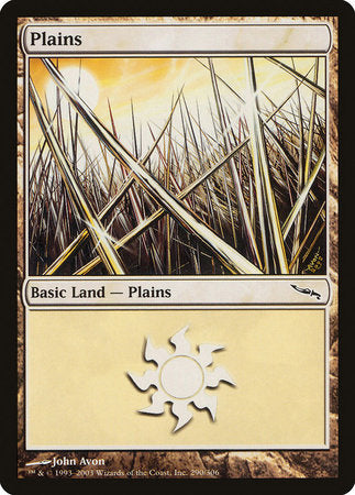 Plains (290) [Mirrodin] | Black Swamp Games