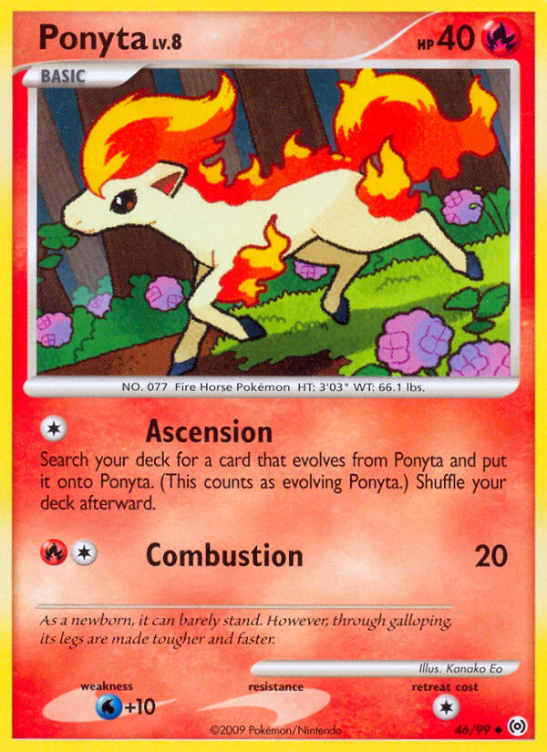 Ponyta (46/99) [Platinum: Arceus] | Black Swamp Games
