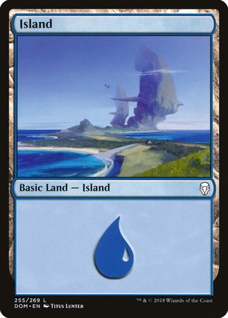 Island (255) [Dominaria] | Black Swamp Games