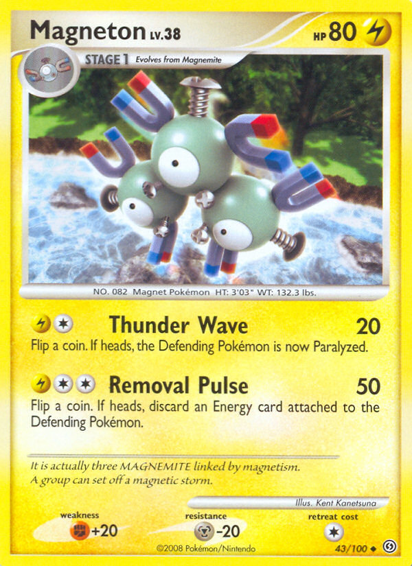 Magneton (43/100) [Diamond & Pearl: Stormfront] | Black Swamp Games