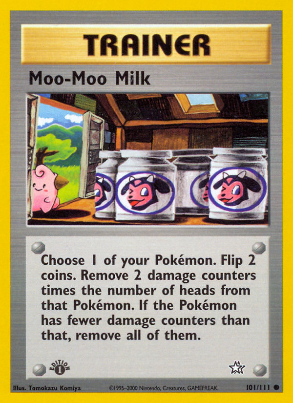 Moo-Moo Milk (101/111) [Neo Genesis 1st Edition] | Black Swamp Games