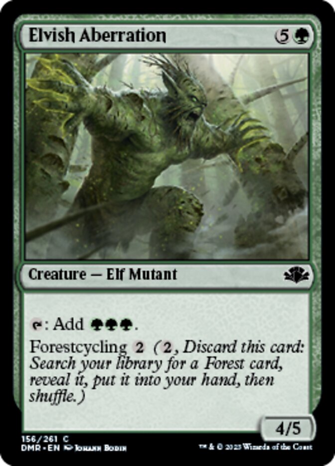 Elvish Aberration [Dominaria Remastered] | Black Swamp Games