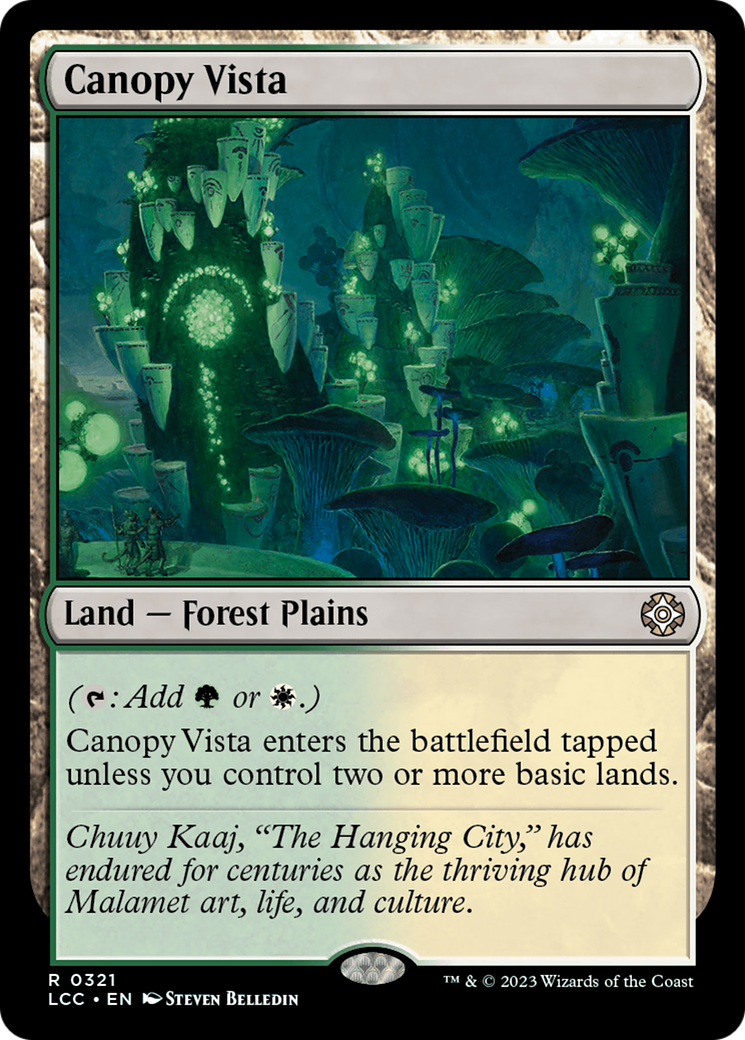 Canopy Vista [The Lost Caverns of Ixalan Commander] | Black Swamp Games