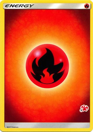 Fire Energy (Charizard Stamp #11) [Battle Academy 2020] | Black Swamp Games