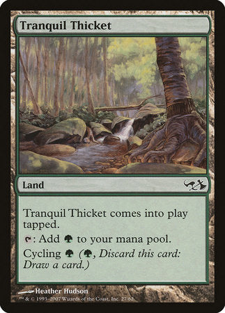 Tranquil Thicket [Duel Decks: Elves vs. Goblins] | Black Swamp Games