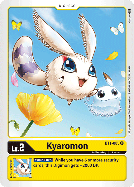 Kyaromon [BT1-005] [Release Special Booster Ver.1.0] | Black Swamp Games