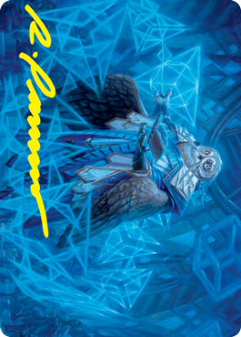 Imbraham, Dean of Theory Art Card (Gold-Stamped Signature) [Strixhaven: School of Mages Art Series] | Black Swamp Games