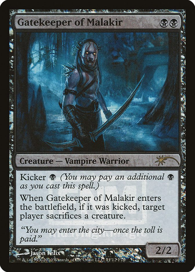Gatekeeper of Malakir [Friday Night Magic 2010] | Black Swamp Games