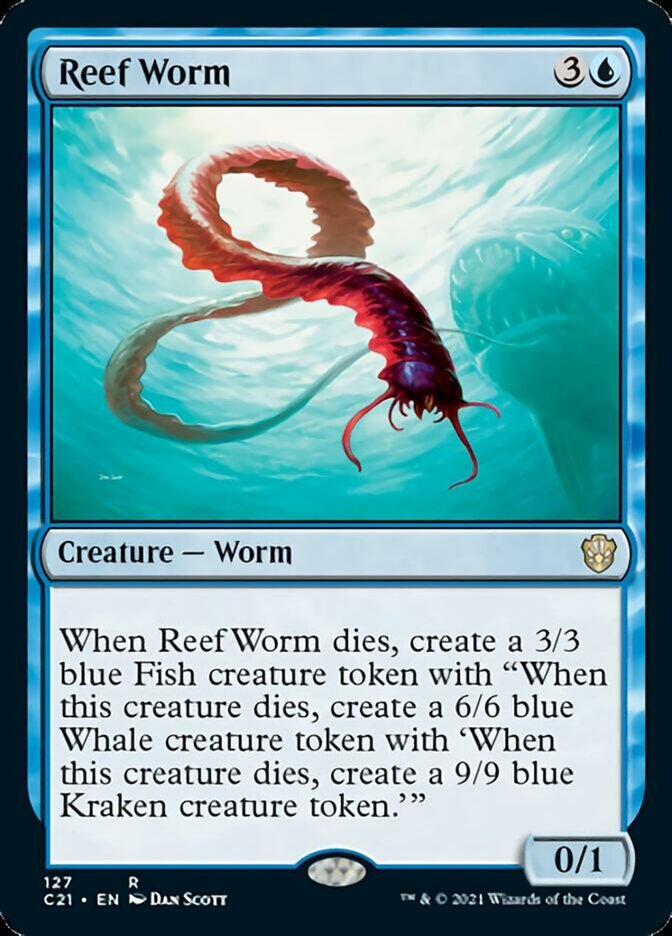 Reef Worm [Commander 2021] | Black Swamp Games