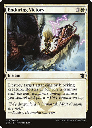 Enduring Victory [Dragons of Tarkir] | Black Swamp Games