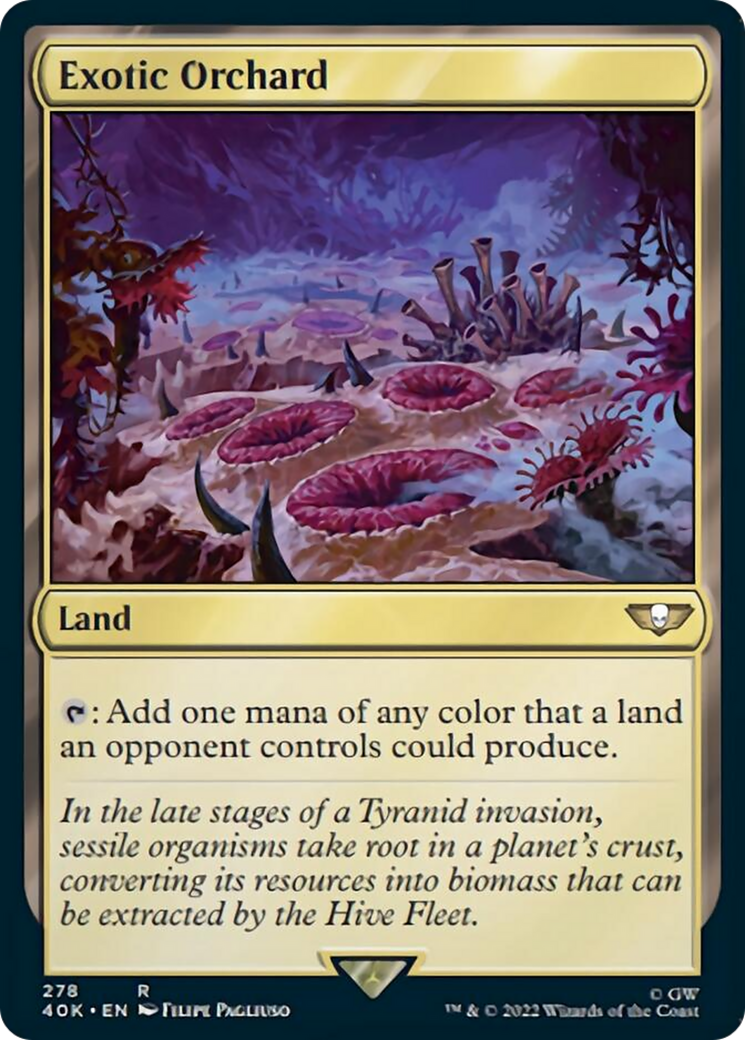 Exotic Orchard [Universes Beyond: Warhammer 40,000] | Black Swamp Games