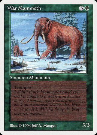 War Mammoth [Summer Magic / Edgar] | Black Swamp Games