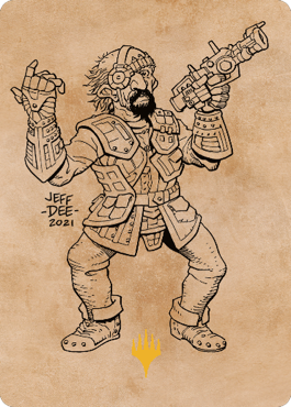 Jan Jansen, Chaos Crafter Art Card (Gold-Stamped) [Commander Legends: Battle for Baldur's Gate Art Series] | Black Swamp Games