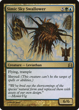 Simic Sky Swallower [Commander 2011] | Black Swamp Games