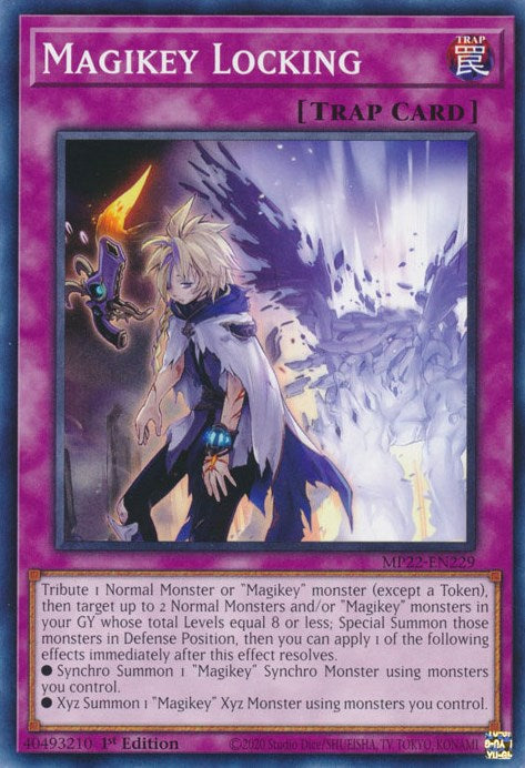 Magikey Locking [MP22-EN229] Common | Black Swamp Games
