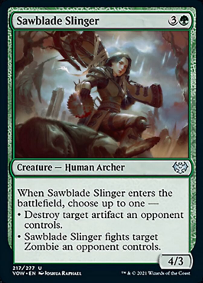 Sawblade Slinger [Innistrad: Crimson Vow] | Black Swamp Games