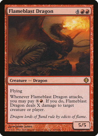 Flameblast Dragon [Shards of Alara] | Black Swamp Games