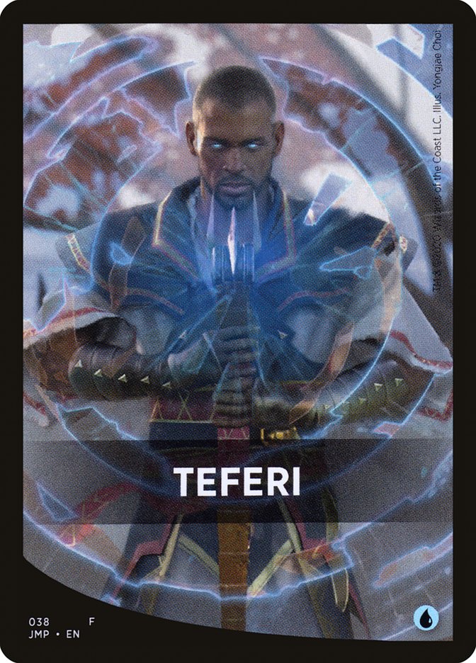 Teferi Theme Card [Jumpstart Front Cards] | Black Swamp Games