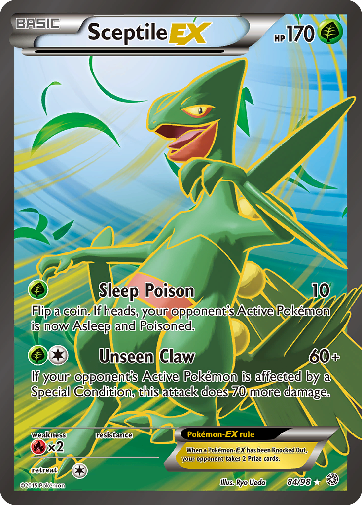 Sceptile EX (84/98) [XY: Ancient Origins] | Black Swamp Games