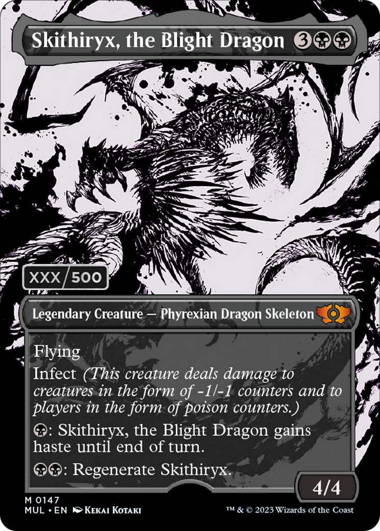 Skithiryx, the Blight Dragon (Serialized) [Multiverse Legends] | Black Swamp Games