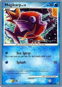 Magikarp LV.10 (65/100) (Happy Luck - Mychael Bryan) [World Championships 2010] | Black Swamp Games