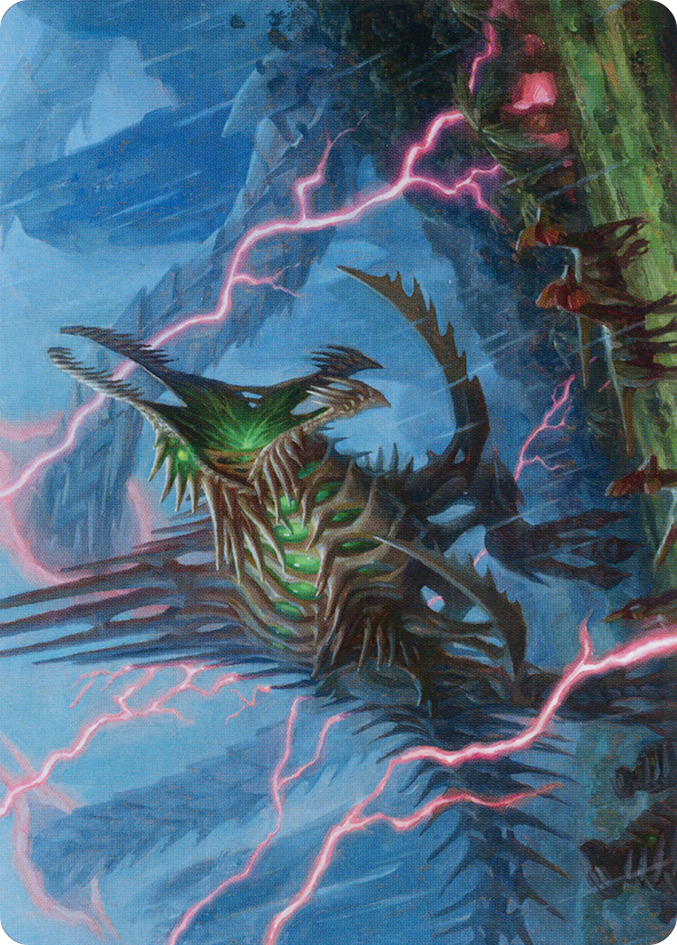 Etali, Primal Sickness Art Card [March of the Machine Art Series] | Black Swamp Games