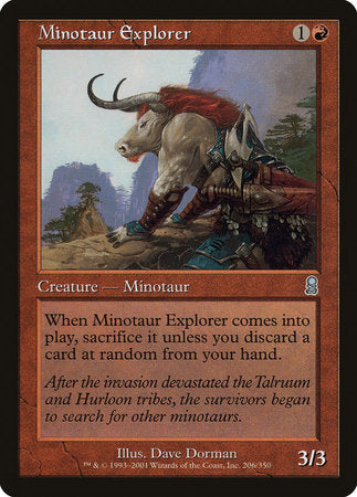 Minotaur Explorer [Odyssey] | Black Swamp Games