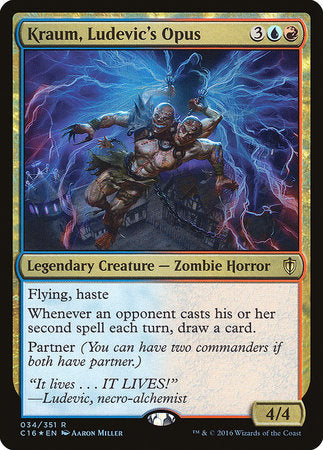 Kraum, Ludevic's Opus [Commander 2016] | Black Swamp Games