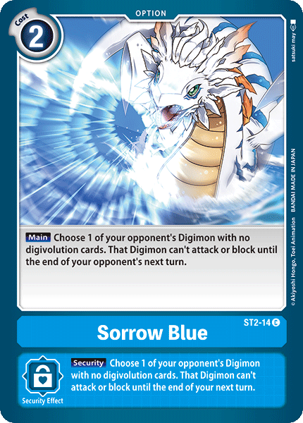 Sorrow Blue [ST2-14] [Starter Deck: Cocytus Blue] | Black Swamp Games