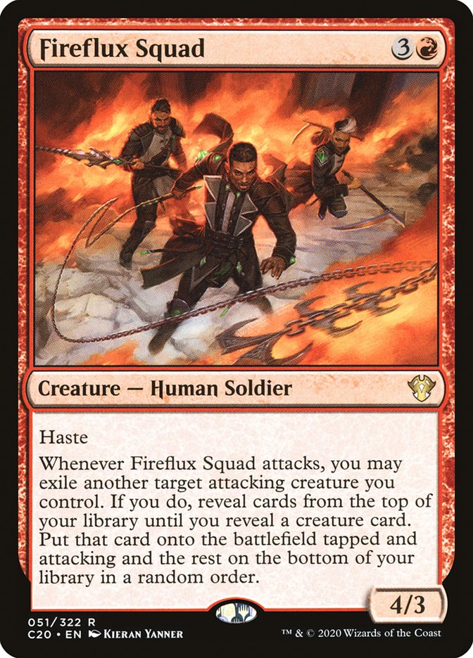 Fireflux Squad [Commander 2020] | Black Swamp Games