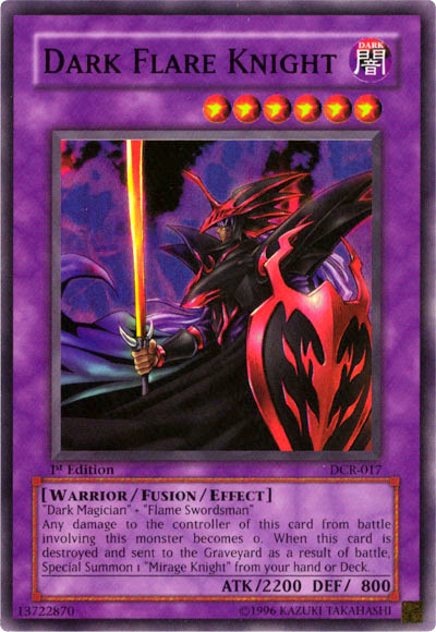 Dark Flare Knight [DCR-017] Super Rare | Black Swamp Games