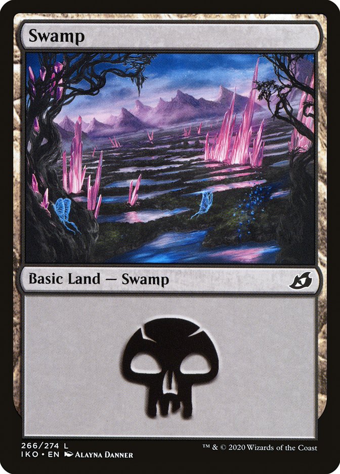 Swamp (266) [Ikoria: Lair of Behemoths] | Black Swamp Games