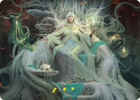 Galadriel, Gift-Giver Art Card [The Lord of the Rings: Tales of Middle-earth Art Series] | Black Swamp Games