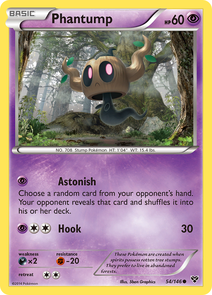 Phantump (54/146) [XY: Base Set] | Black Swamp Games