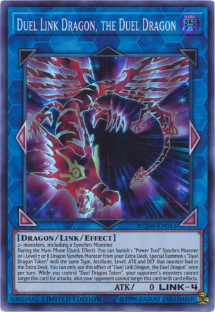 Duel Link Dragon, the Duel Dragon [YCSW-EN012] Super Rare | Black Swamp Games