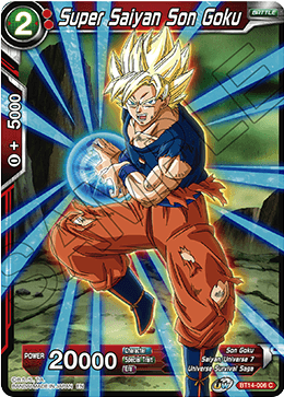 Super Saiyan Son Goku (BT14-006) (BT14-006) [Cross Spirits] | Black Swamp Games