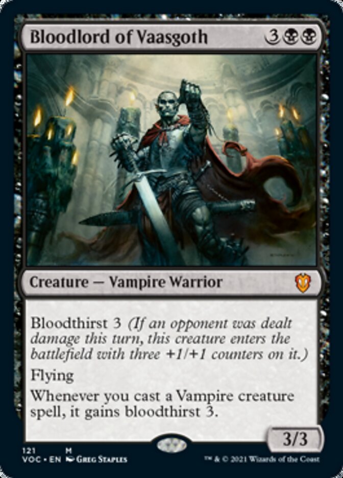 Bloodlord of Vaasgoth [Innistrad: Crimson Vow Commander] | Black Swamp Games