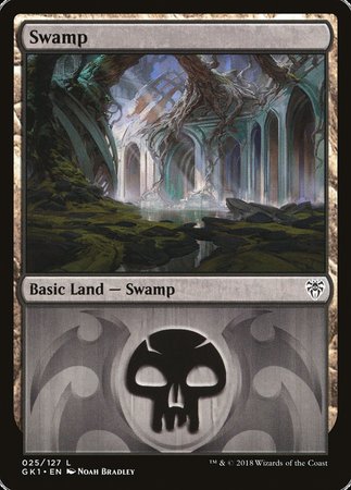 Swamp (25) [GRN Guild Kit] | Black Swamp Games