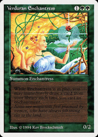 Verduran Enchantress [Summer Magic / Edgar] | Black Swamp Games