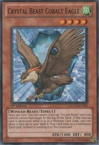 Crystal Beast Cobalt Eagle [LCGX-EN160] Common | Black Swamp Games