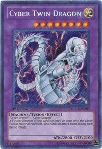 Cyber Twin Dragon [LCGX-EN180] Secret Rare | Black Swamp Games