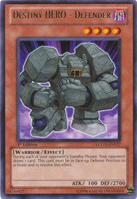 Destiny HERO - Defender [LCGX-EN127] Rare | Black Swamp Games