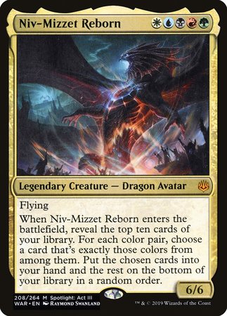 Niv-Mizzet Reborn [War of the Spark] | Black Swamp Games