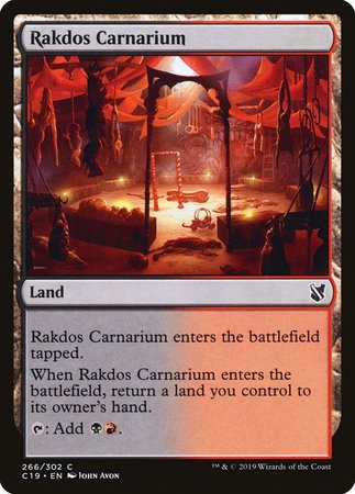 Rakdos Carnarium [Commander 2019] | Black Swamp Games