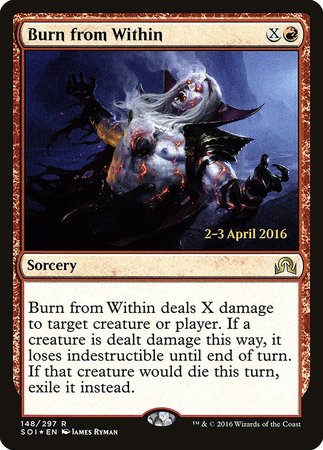 Burn from Within [Shadows over Innistrad Promos] | Black Swamp Games