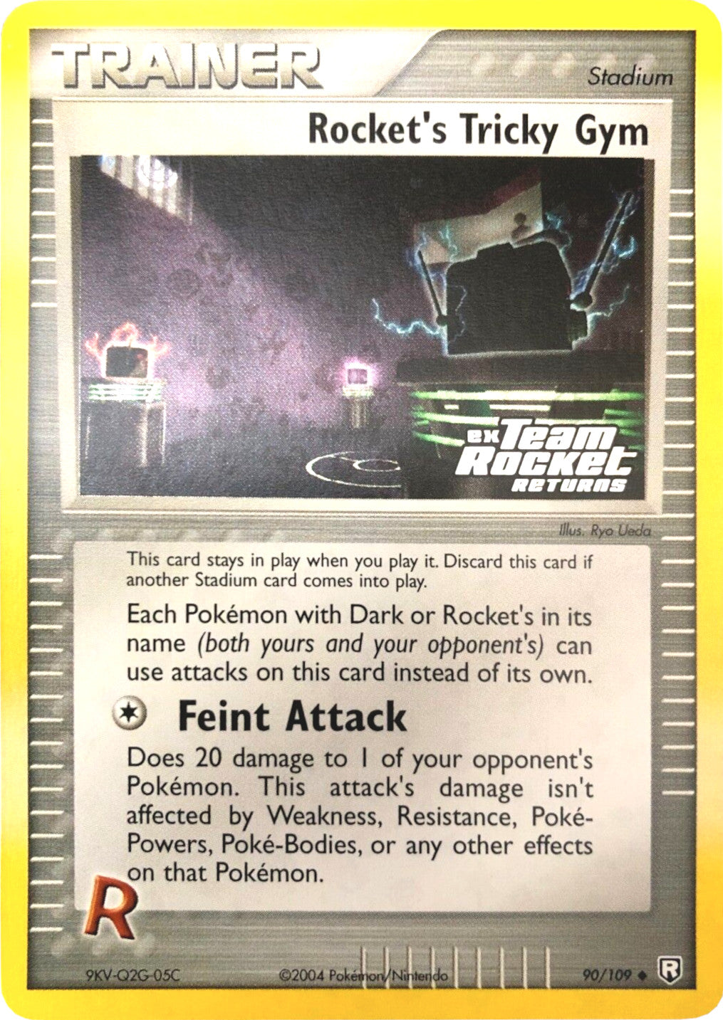 Rocket's Tricky Gym (90/109) (Stamped) [EX: Team Rocket Returns] | Black Swamp Games