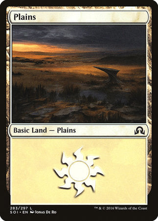 Plains (283) [Shadows over Innistrad] | Black Swamp Games