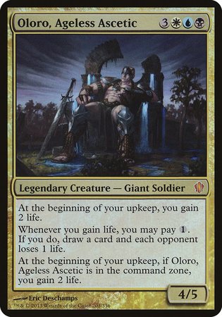 Oloro, Ageless Ascetic (Commander 2013) [Commander 2013 Oversized] | Black Swamp Games