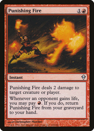 Punishing Fire [Zendikar] | Black Swamp Games